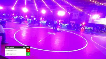 62 lbs Consolation - Ryatt Hansen, Cobbler Kids Wrestling vs Jaxson Pierson, Badlands Elite