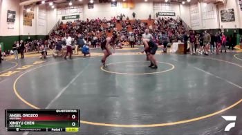 160 lbs Quarterfinal - Xingyu Chen, Los Osos vs Angel Orozco, Western