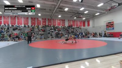 126 lbs Prelim - Jerome Valenzuela, Farmington vs Ben Kirchner, Rocky Mountain