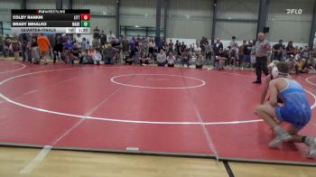 140 lbs Quarterfinal - Colby Rankin, Littlestown vs Brady Mihalko, Madera