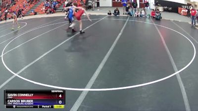 92 lbs Semifinal - Gavin Connelly, CWO vs Carson Bruber, MWC Wrestling Academy