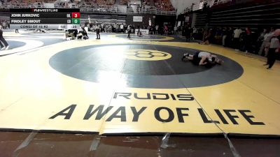 157 lbs Consi Of 16 #2 - John Jurkovic, Gilman vs Findley Smout, Christian Brothers