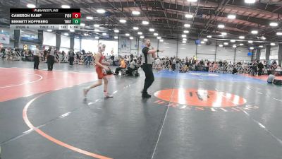 88 lbs Round 3 (12:30pm Saturday) - Bennett Hoffberg, Team Gotcha vs Cameron Ramp, Backyard Brawlers