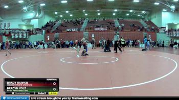 113 lbs Semifinal - Brady Harper, Midwest Xtreme Wrestling vs Bradyn Volz, Royal Pride Wrestling