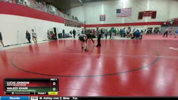 150 lbs Round 2 - Waleed Khairi, North Richland Hills Birdville vs Lucas Johnson, South Grand Prairie