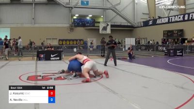 125 kg 5th Place - Jeric Kasunic, DCAC vs Aj Nevills, Valley RTC