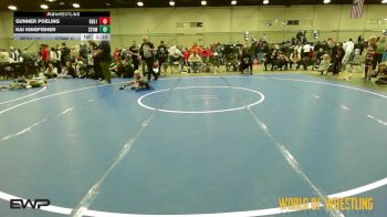 46 lbs Rr Rnd 1 - Gunner Poeling, Regulators 9U 1 vs Kai Kingfisher, Storm 9U