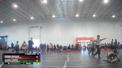 64 lbs Quarterfinal - Fisher Smouse, Eastside Youth Wrestling vs Kasen Cargo, Minion Training Center