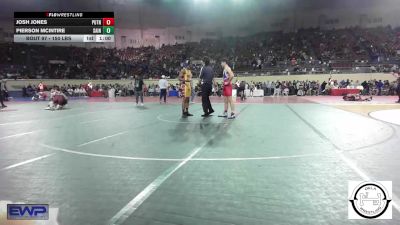 150 lbs Consi Of 64 #2 - Pierson McIntire, Saint's Wrestling Club vs Josh Jones, Putnam City North