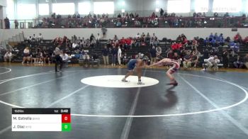 152 lbs Consi Of 4 - Malachi Estrella, Brandywine Heights vs Jeremiah Diaz, Wyomissing