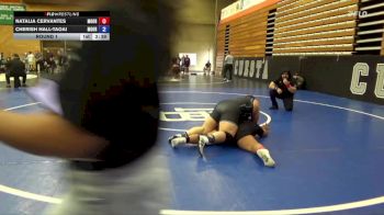 235 lbs Round 1 - Natalia Cervantes, Moorpark College vs Cherish Hall-Taoai, Moorpark College