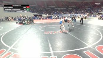 4A Boys 113 lbs Champ. Round 1 - Braiden Grochowsky, Estacada Boys vs Mike Young, Madras Boys