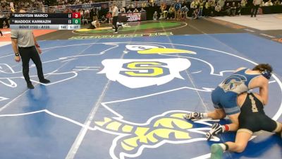 Quarterfinal - Mathysin Marco, Lincoln East vs Maddox Karmazin, Elkhorn South