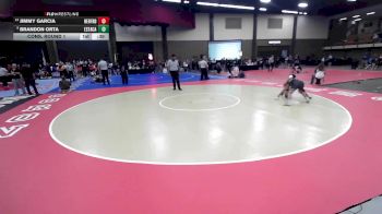 132 lbs Cons. Round 1 - Brandon Orta, Lubbock Estacado vs Jimmy Garcia, Hereford