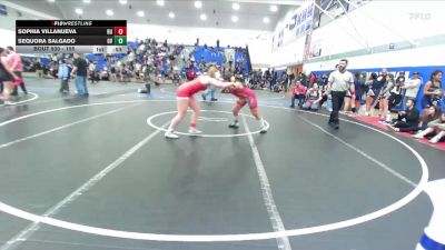 155 lbs Cons. Round 4 - Sequora Salgado, Ocean View vs Sophia Villanueva, Redondo Union