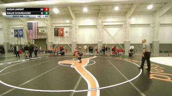 110 lbs Quarterfinal - Aleah LaMont, Bear River vs Kallie Schumacher, Mountain Crest