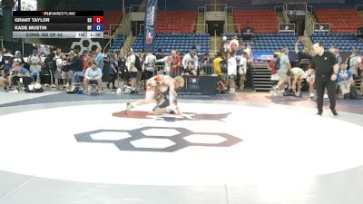 132 lbs Cons. Rd Of 64 - Grant Taylor, Kansas vs Kade Mustin, New York
