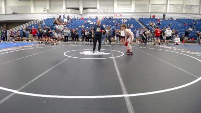 123 lbs Cons. Round 5 - Zavian LaFountain, Wauseon vs Kavel Moore, Mount Carmel