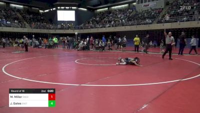 60 lbs Round Of 16 - Malachi Miller, Oneonta vs Jackson Gates, Easton