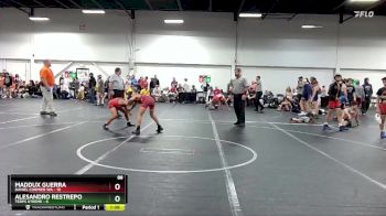 88 lbs Round 1 (8 Team) - Maddux Guerra, Daniel Cormier WA vs Alesandro Restrepo, Terps Xtreme