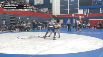 189 lbs Consy 3 - Brayden Taggart, Bentworth vs Shannon Archie, Burgettstown