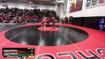 190 lbs Champ. Round 1 - Hugo Gonzalez, Overland vs Alex Eversman, Brighton