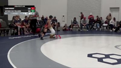 70 lbs Round 2 (6 Team) - Liam Brent, Legacy National Team vs Jayden Kai Villamil, California Black