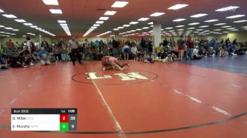 182 lbs Rr Rnd 1 - Dayne Miller, Team Round Up HS vs Emerson Murphy, Phoenix HS Red