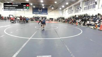 120 lbs Round Of 32 - Tyshawn Crooms, Farmington vs West Cerullo, Wilton