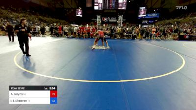 190 lbs Cons 32 #2 - Alex Reyes, NJ vs Isaac Sheeren, TX