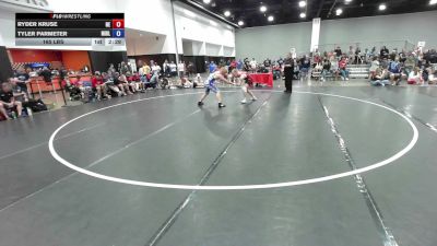 165 lbs Ryder Kruse, Team Nebraska vs Tyler Parmeter, Team Michigan - Blue