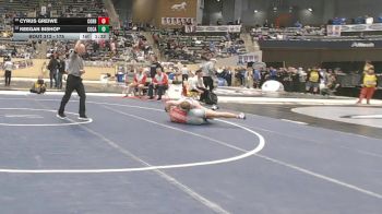 175 lbs Champ. Round 2 - Cyrus Greiwe, Corbin vs Keegan Bishop, Covington Catholic