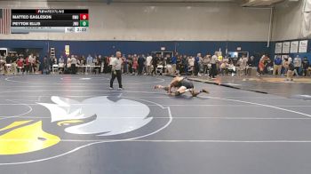 133 lbs Round Of 16 - Matteo Eagleson, Roger Williams vs Peyton Ellis, Johnson & Wales