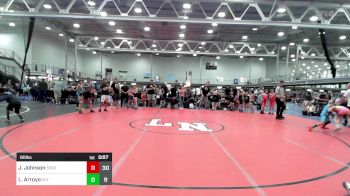 80 lbs Rr Rnd 1 - Jett Johnson, Savage Wrestling vs LIAM Arroyo, Olympic