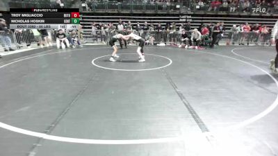 80 lbs Consolation - Troy Migliaccio, Ruthless WC vs Nicholas Hoskin, Gentile Traimed