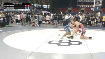 175 lbs Champ. Rd Of 64 - Gavin Boyd, Pennsylvania vs CJ Pensiero, Pennsylvania