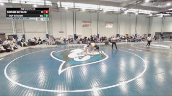 149 lbs 3rd Place Match - Giorgio Difalco, Johns Hopkins vs Ben Grater, Wilkes