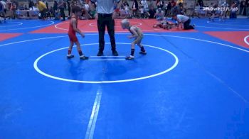 46 lbs Consolation - Riley Rice, Salina Wrestling Club (SWC) vs Michael Smothers, Hinton