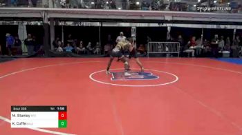 170 lbs Consolation - Michael Stanley, Red Creek WC vs Kalil Cuffe, Baldwin HS