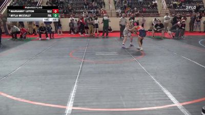 125_G lbs Semifinal - Marianny Luton, Wilkes Barre vs Myla McCully, Philipsburg-Osceola