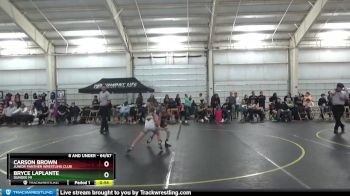 64/67 Round 4 - Bryce LaPlante, Dundee MI vs Carson Brown, Junior Panther Wrestling Club