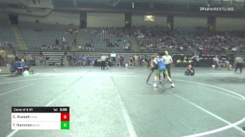 133 lbs Consi Of 8 #1 - Camden Russell, Iowa Western vs Tristan Hammen, Bryant & Stratton