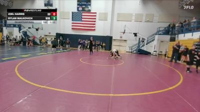 110 lbs Quarterfinal - Joel Harris, Riverton Middle School vs Rylan Malkovich, Worland Middle School