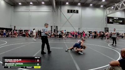 126 lbs Round 4 (8 Team) - Brandon Lawson, BC Predators vs Keagan Aguilar, Clinic Wrestling