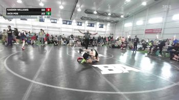 80 lbs Round Robin 2 - Kaeden Williams, Ohio Gold - MS vs Jace Poe, Jacket Wrestling Club - MS