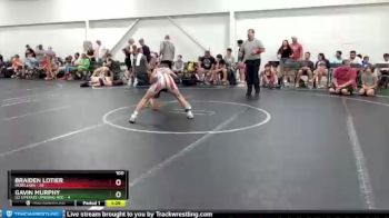 100 lbs Round 7 (8 Team) - Braiden Lotier, Rebellion vs Gavin Murphy, U2 Upstate Uprising Red