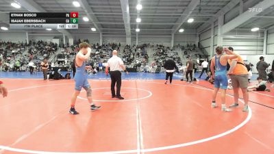 145 lbs 7th Place - Ethan Bosco, PA vs Isaiah Ebersbach, CA