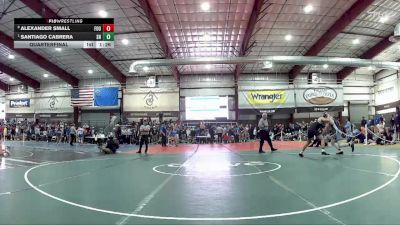 175 lbs Quarterfinal - Santiago Cabrera, SLAM! Nevada vs Alexander Small, Foothill