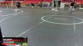 105 lbs Finals (2 Team) - Isaac Brown, Donahue WA vs William Schork, Highland Hornets