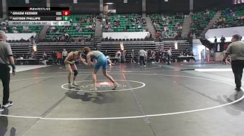 1A-4A 157 Champ. Round 2 - Hayden Phillips, Ashville vs Graem Keener, Coosa Christian School